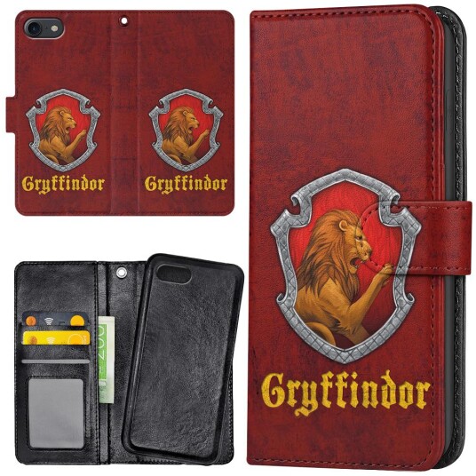 Apple iPhone 7/8/SE - Lommebok Deksel Harry Potter Gryffindor