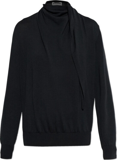 Jil Sander Dame Strikkevarer Svart M,