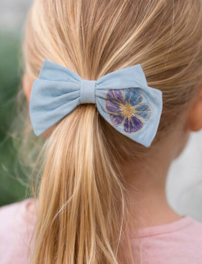 Hanevild Vibe Bow Blue ONE SIZE