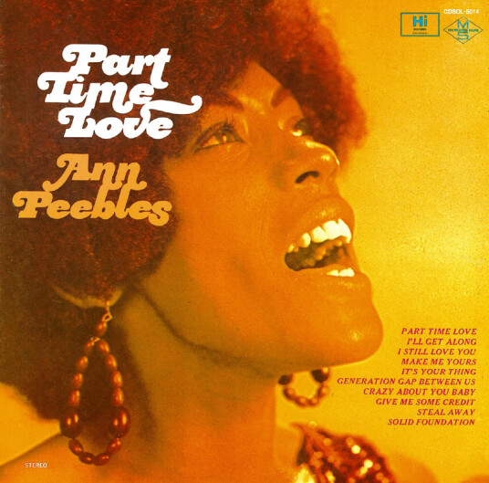 Ann Peebles Part Time Love CD