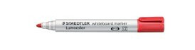Staedtler Whiteboardmarker 351-2 Lumocolor rød stk. Staedtler Whiteboardmarker 351-2 Lumocolor rød stk.