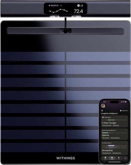 Withings BodyScan 2 badevekt svart