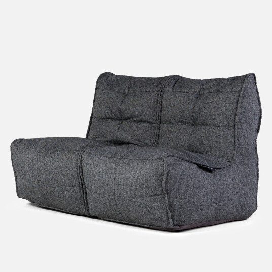 Twin Couch Modulsofa Titanium Weave Twin Couch Modulsofa Titanium Weave
