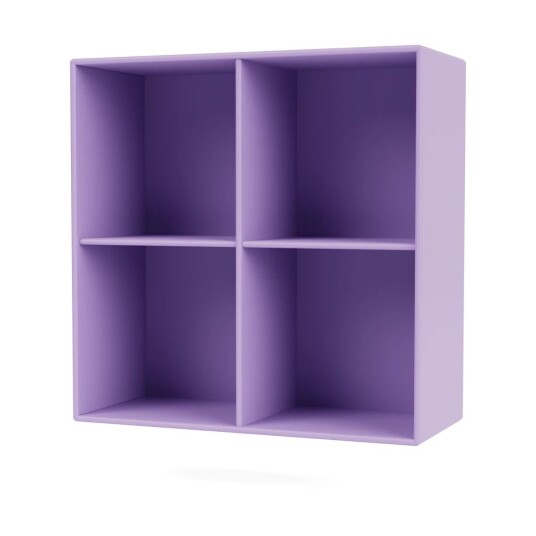 Montana SHOW hylle 69,6x69,6 cm, opphengsskinne 164 Iris