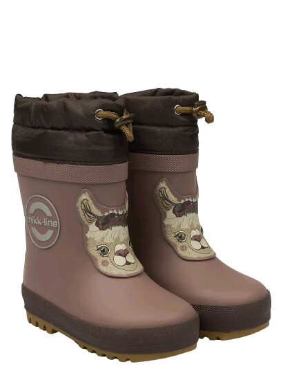 Mikk Line Twilight Mauve Winter Gummistøvler 3D 22 Mikk Line Twilight Mauve Winter Gummistøvler 3D 22