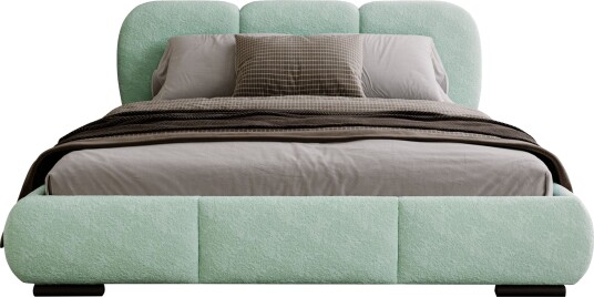 Fito sengeramme med oppbevaring 200x200 cm mint
