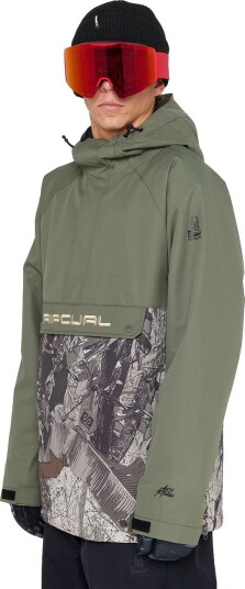Rip Curl Men's Primative 10k/10k Jacket Camo S Rip Curl Men's Primative 10k/10k Jacket Camo S