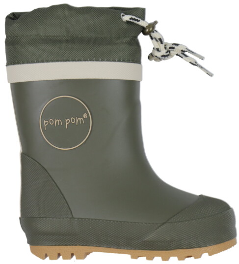 Pom Pom Termo Gummistøvle Hunter Green 22