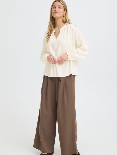 Fransa Frhelene Bl 1   Cream   XXL