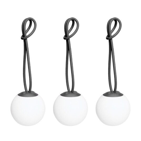 Fatboy Bolleke Portable Pendel Mini Set 3pcs. IP55 Anthracite ® Fatboy Bolleke Portable Pendel Mini Set 3pcs. IP55 Anthracite ®