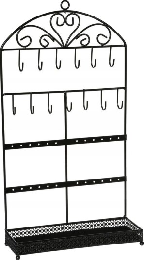 Atmosphera Atmosphera Smykkeorganisator I Metall Svart Atmosphera Atmosphera Smykkeorganisator I Metall Svart