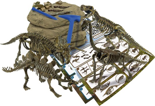 Science4You Toyrock Stem Fossil Utgravingssett 4-In-1 Science4You Toyrock Stem Fossil Utgravingssett 4-In-1