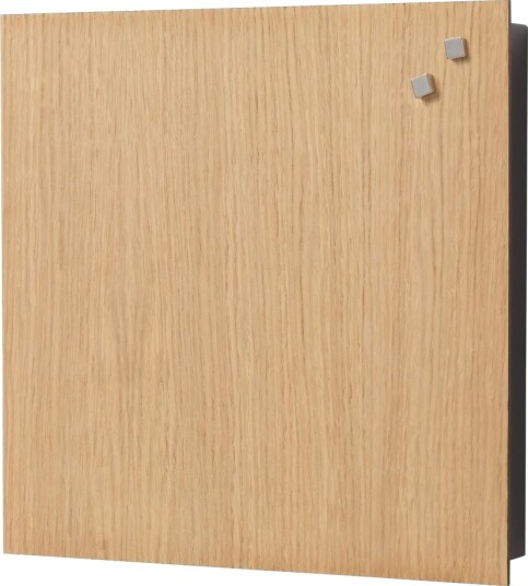 NAGA Nøgleskab med magnetisk låge i finér eg 30x30 cm