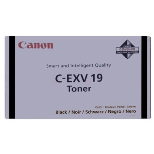 Canon 0397B002 Canon C-EXV 19 Tonerkassett Svart