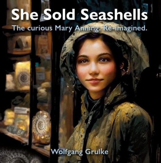 She Sold Seashells ...and dragons  The curious Mary Anning. Reimagined.