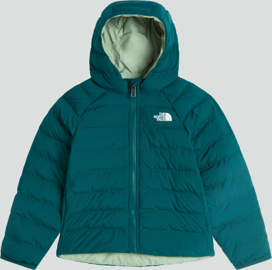The North Face Kids" Reversible Perrito Jacket Pacific Teal 6 yr