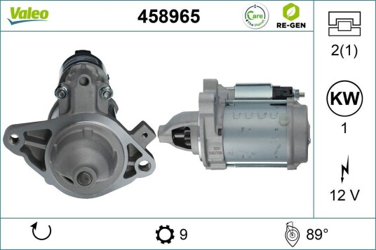 VALEO 458965 Starter VALEO 458965 Starter