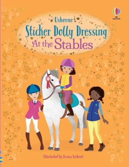Sticker Dolly Dressing At The Stables Av Lucy Bowman