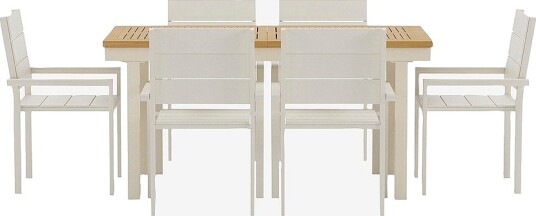 Venture Home Panama Spisebord med Levels stol Beige Venture Home Panama Spisebord med Levels stol Beige
