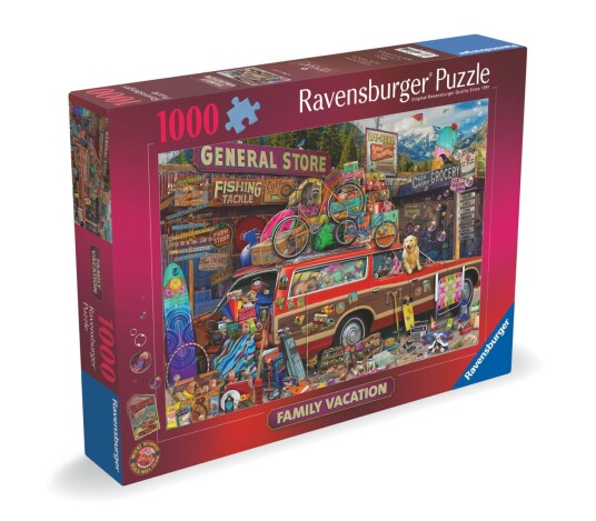 Puslespill 1000 Ferie Ravensburger Puslespill 1000 Ferie Ravensburger