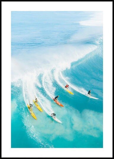 Infinite Surfers Plakat Plakat / 40x50cm