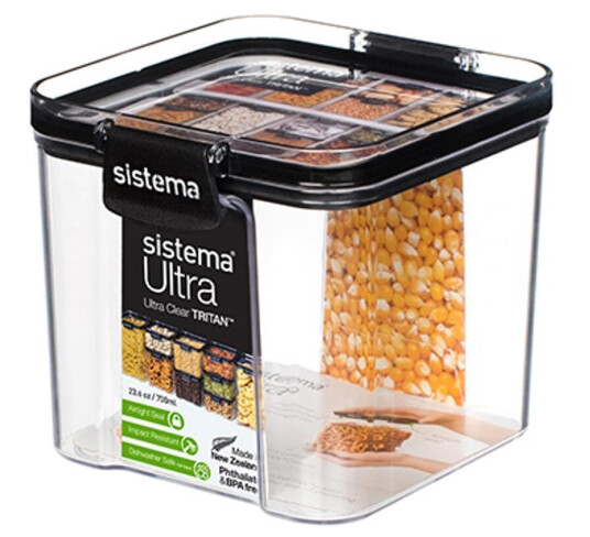 Sistema  Ultra oppbevaringsboks 70 cl