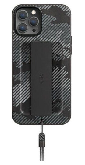Uniq Uniq-Deksel Heldro Iphone 12 Pro Max 6,7 Tommer Svart Skorstein/Karbonskorstein Antimikrobiell Uniq Uniq-Deksel Heldro Iphone 12 Pro Max 6,7 Tommer Svart Skorstein/Karbonskorstein Antimikrobiell