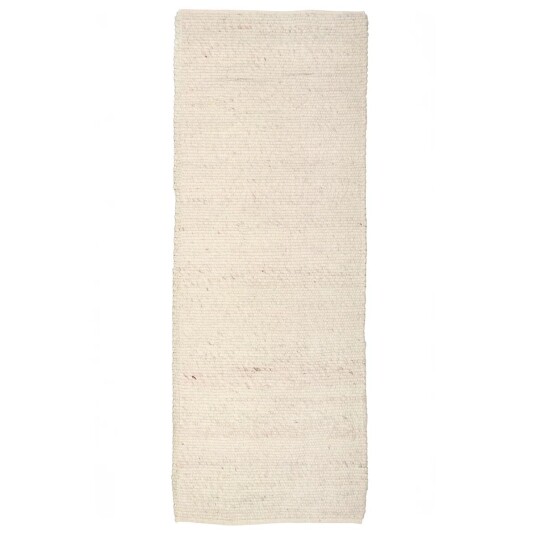 Classic Collection Merino ullteppe 80x250 cm Hvit Classic Collection Merino ullteppe 80x250 cm Hvit