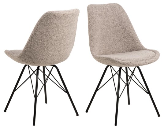 Eris spisestuestoler beige.