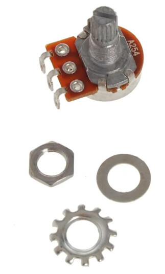 Wilkinson A250K-S tone potmeter short