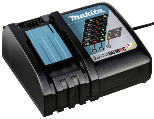 Makita DC18RC hurtiglader for 18V batterier Makita DC18RC hurtiglader for 18V batterier