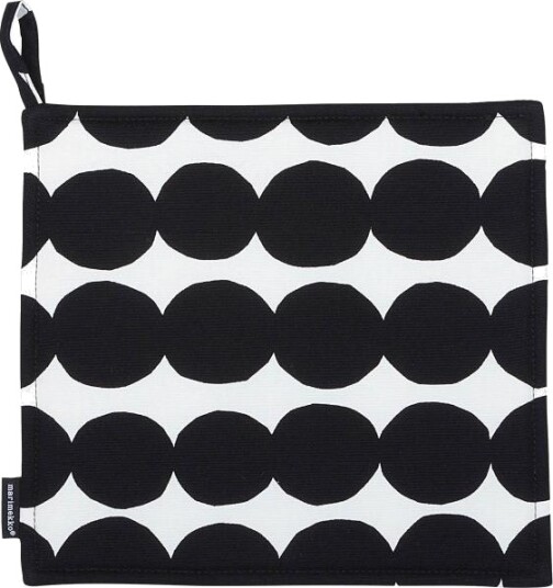 Marimekko Räsymatto gryteklut hvit/svart Marimekko Räsymatto gryteklut hvit/svart