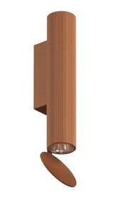 Flos - Flauta Vegglampe H225 Riga Anodized Copper