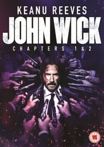 John Wick: Chapters 1 & 2 DVD 2017 Keanu Reeves, Stahelski DIR cert 15 2 Englist Brand New John Wick: Chapters 1 & 2 DVD 2017 Keanu Reeves, Stahelski DIR cert 15 2 Englist Brand New