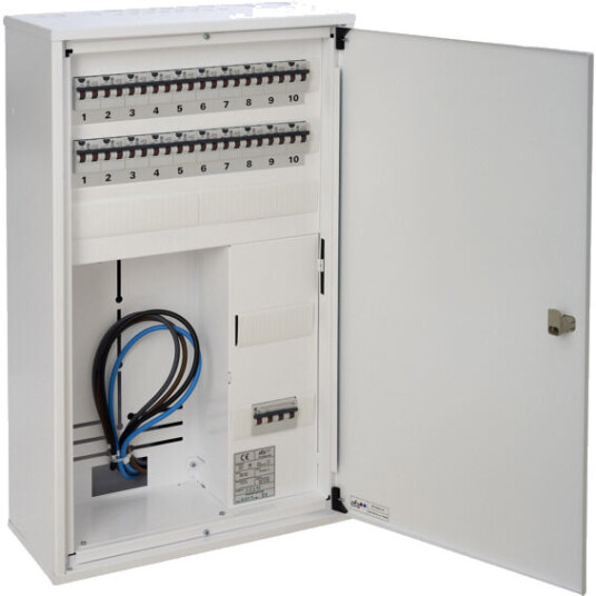 EFA Sikringsskap ESK-P63K 3 rader 63 mod. - 1710545 EFA Sikringsskap ESK-P63K 3 rader 63 mod. - 1710545