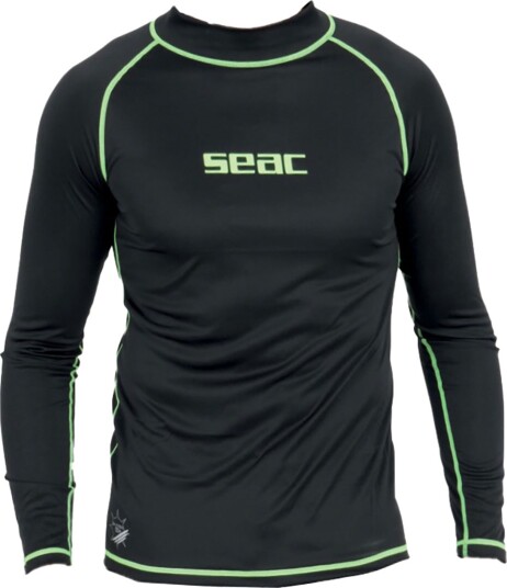Seac Badetop   T Sun Long Man   Svart   Seac   Large   Badetøy
