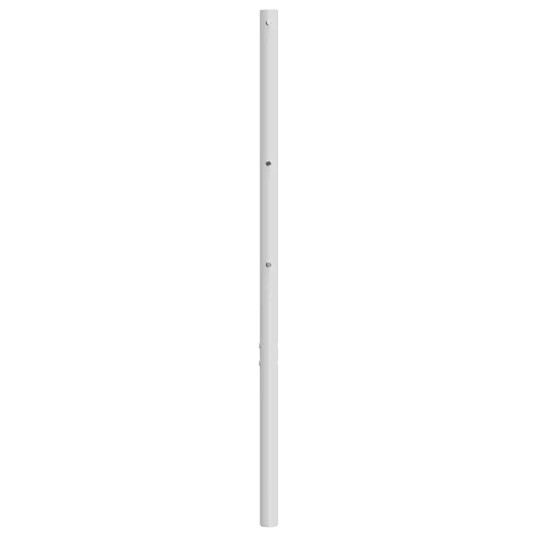 Sengegavl i metall hvit 135 cm 8721012190399