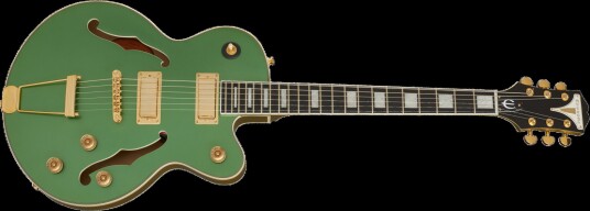 Epiphone Uptown Kat Es Emerald Grønn Metallic