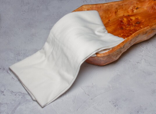 Pledd til underlag - Elastisk - 150x150 cm - Elfenben