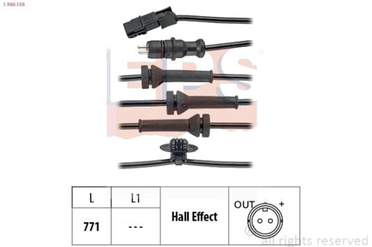EPS 1.960.156 Sensor ABS EPS 1.960.156 Sensor ABS