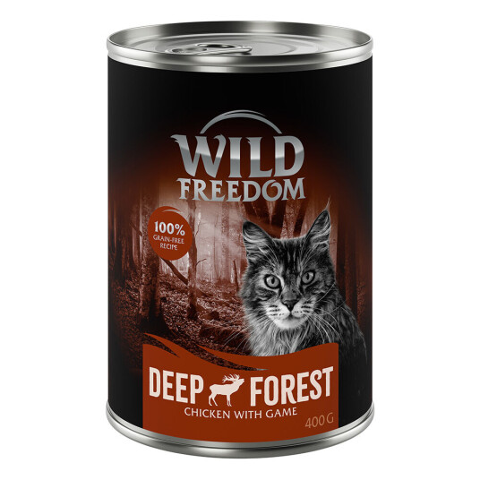 Wild Freedom Adult 6 X 400 G Deep Forest Vilt & Kylling