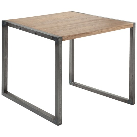 VEGA Bord Torres kvadratisk; 80x80x75 cm (LxBxH); Ramme Grå; Kvadratisk VEGA Bord Torres kvadratisk; 80x80x75 cm (LxBxH); Ramme Grå; Kvadratisk