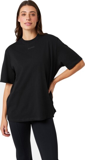 Björn Borg Studio Oversized T Shirt Black Beauty M T Shirts