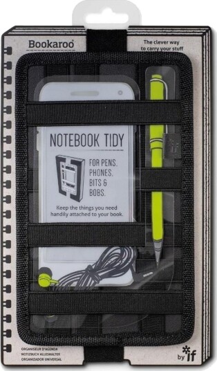 If Bookaroo Notatbok-Oppbevaring/Organizer For Notater Svart