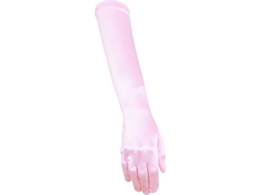 Orlob Karneval Gmbh Lange Handsker Rosa