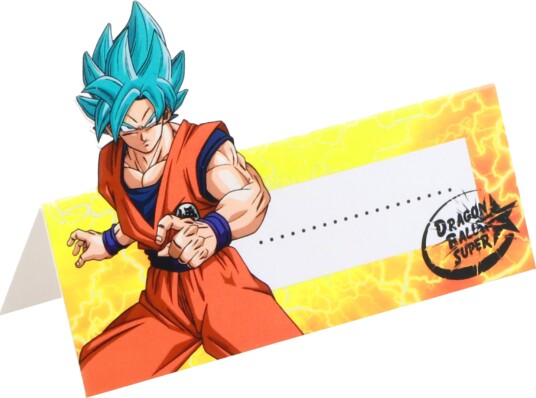 Chaks Plasseringskort Dragon Ball Super 8-pakning 12810-DB