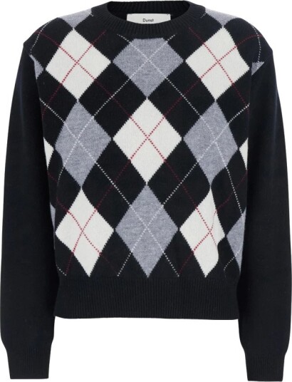 Dunst Dame Strikkevarer Svart XS,