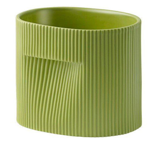 Muuto - Ridge Planter H15 Moss Grønn - Lampemesteren Muuto - Ridge Planter H15 Moss Grønn - Lampemesteren