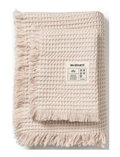 Midnatt Waffle Towel Perlino Cream 50X70CM Midnatt Waffle Towel Perlino Cream 50X70CM