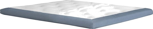 Lucky Overmadrass 6 Cm Polyeter 160 Blå - Blå Lucky Overmadrass 6 Cm Polyeter 160 Blå - Blå